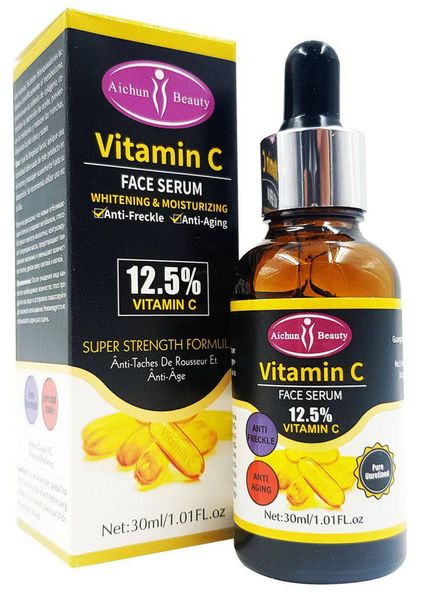 Aichun Beauty Vitamin C Anti-Freckle Anti-Aging Facial Serum 30Ml - My Store