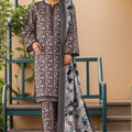 Bin Saeed Stitched 3 Piece Printed Khaddar Vol-03 Collection'2025-WK-2381-Blue