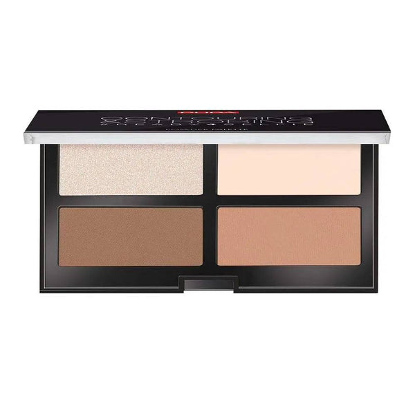 Pupa Milano - Contouring & Strobing Palette Ready 4 Selfie Powder Palette - Light Skin - My Store