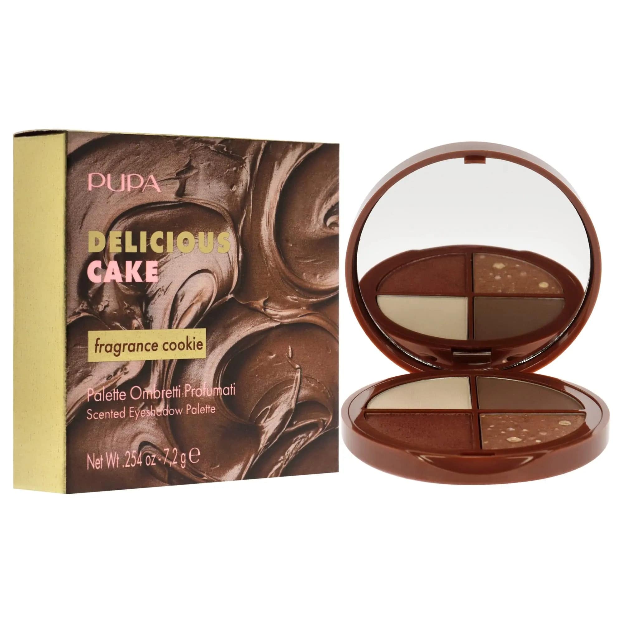 Pupa Milano - Delicious Cake Scented Eyeshadow Palette - Caramel Cake - My Store