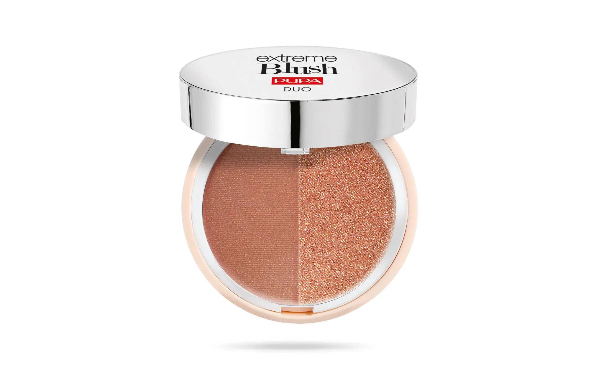 Pupa Milano - Extreme Blush Duo Dual Effect Comp Blush - Radiand Caramel Glow Spice - My Store