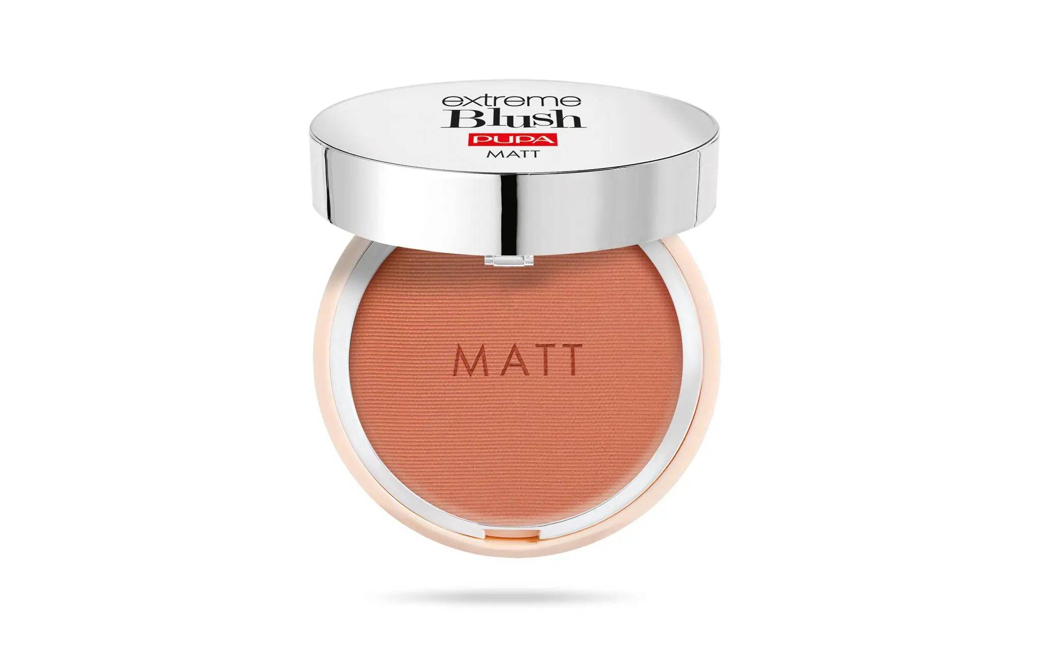 Pupa Milano - Extreme Blush Matt Natural Effect Comp Blush - Pop Brown - My Store