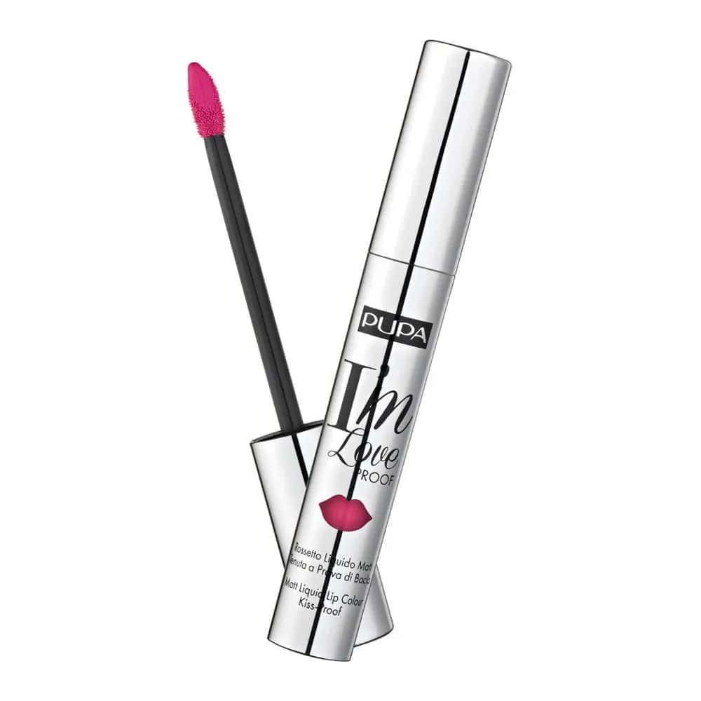 Pupa Milano - I'M Loveproof Matt Liquid Lip Colour Kiss Proof - Bright Fuchsia - My Store