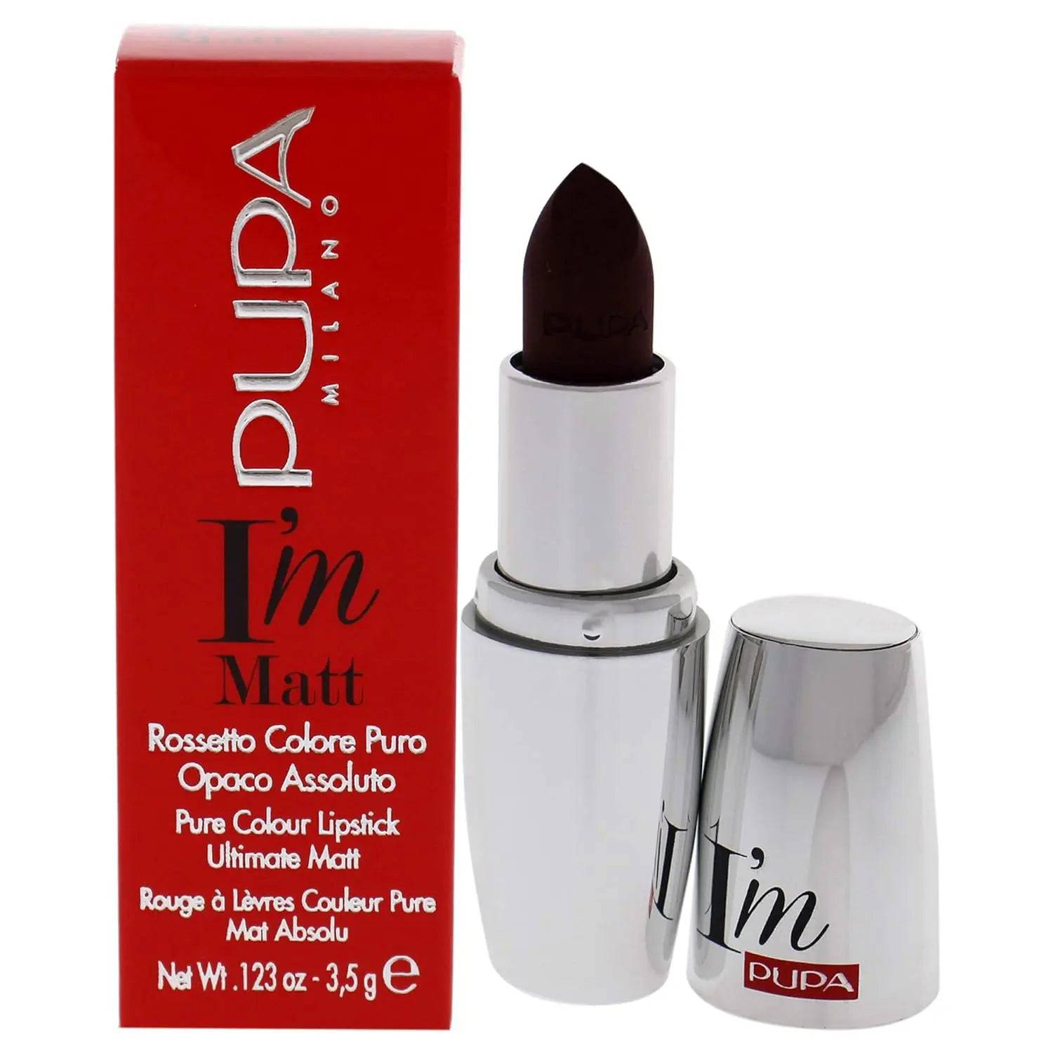 Pupa Milano - I'M Matt Pure Colr Lipstick  - Bewitched Plum - My Store