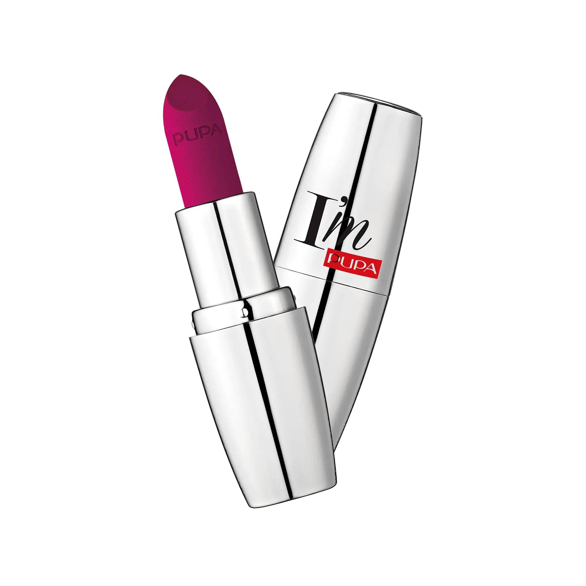 Pupa Milano - I'M Matt Pure Colr Lipstick  - Blue Fuchsia - My Store