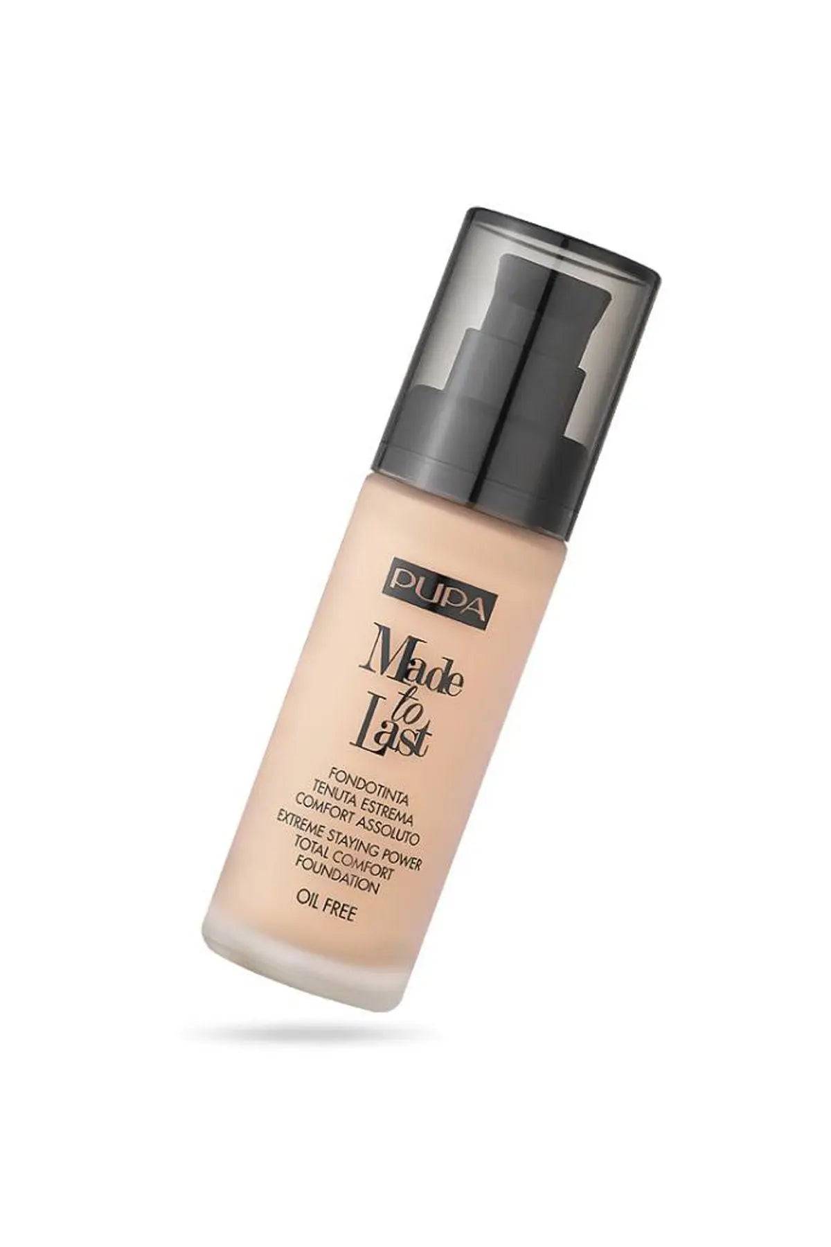 Pupa Milano - Made To Last Extreme Staying Power Total Comfort Foundation - Medium Beige - My Store
