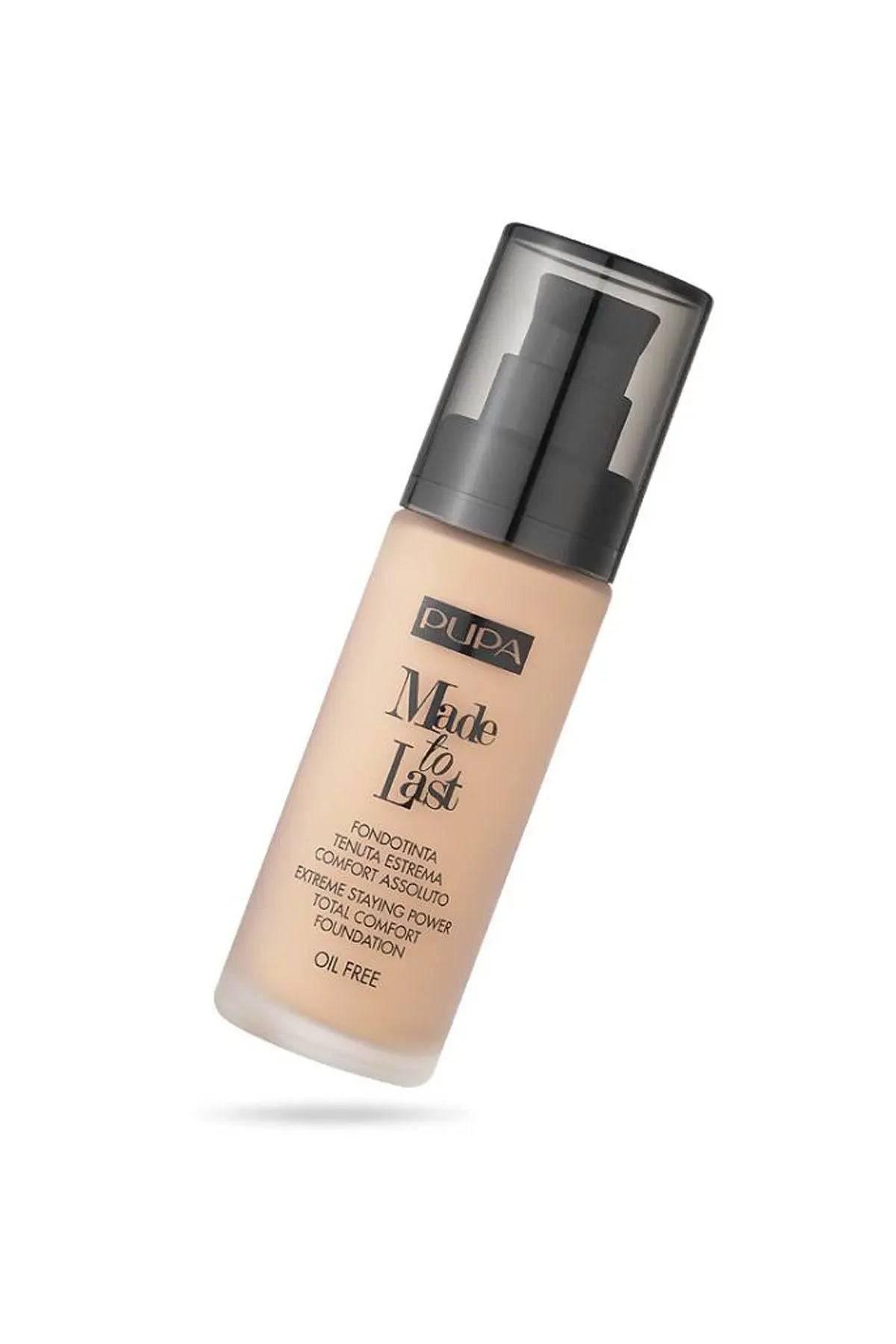 Pupa Milano - Made To Last Extreme Staying Power Total Comfort Foundation - Sand Beige - My Store