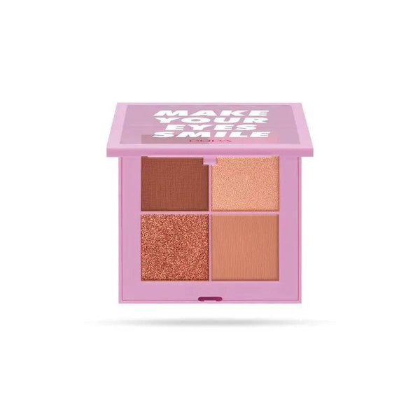 Pupa Milano - Make Your Eyes Smile Eye Shadow Palette - Smile In Rose - My Store