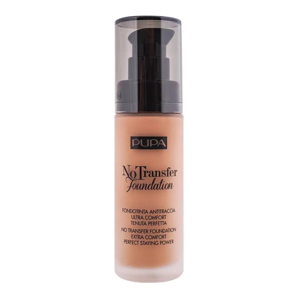 Pupa Milano - No Transfer Foundation Extra Comfort - Perfect Staying Power Deep Beige - My Store