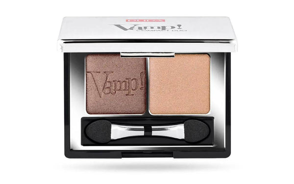 Pupa Milano - Vamp! Comp Duo Eyeshadow Duo Pure Colr Full Pay-Off - Bronze Amber - My Store