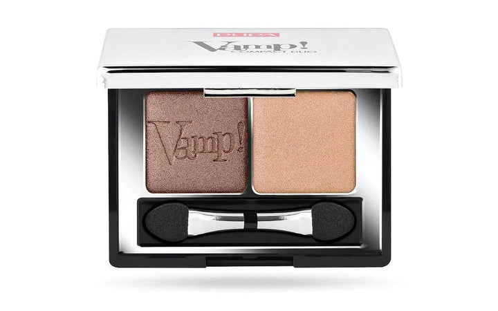 Pupa Milano - Vamp! Comp Duo Eyeshadow Duo Pure Colr Full Pay-Off - Bronze Amber - My Store