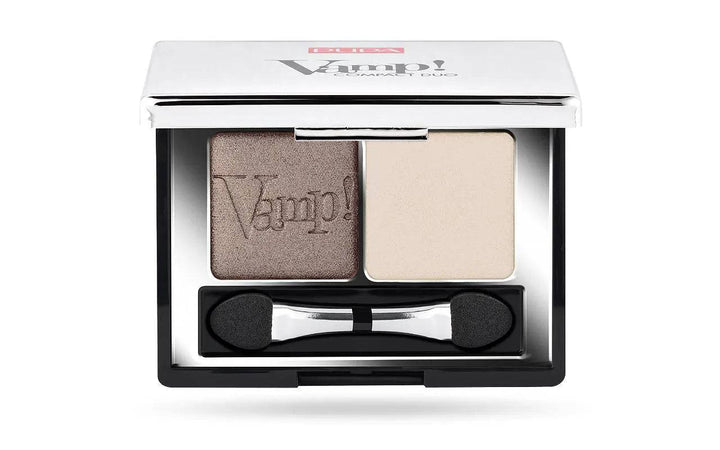 Pupa Milano - Vamp! Comp Duo Eyeshadow Duo Pure Colr Full Pay-Off - Brown Vanilla - My Store