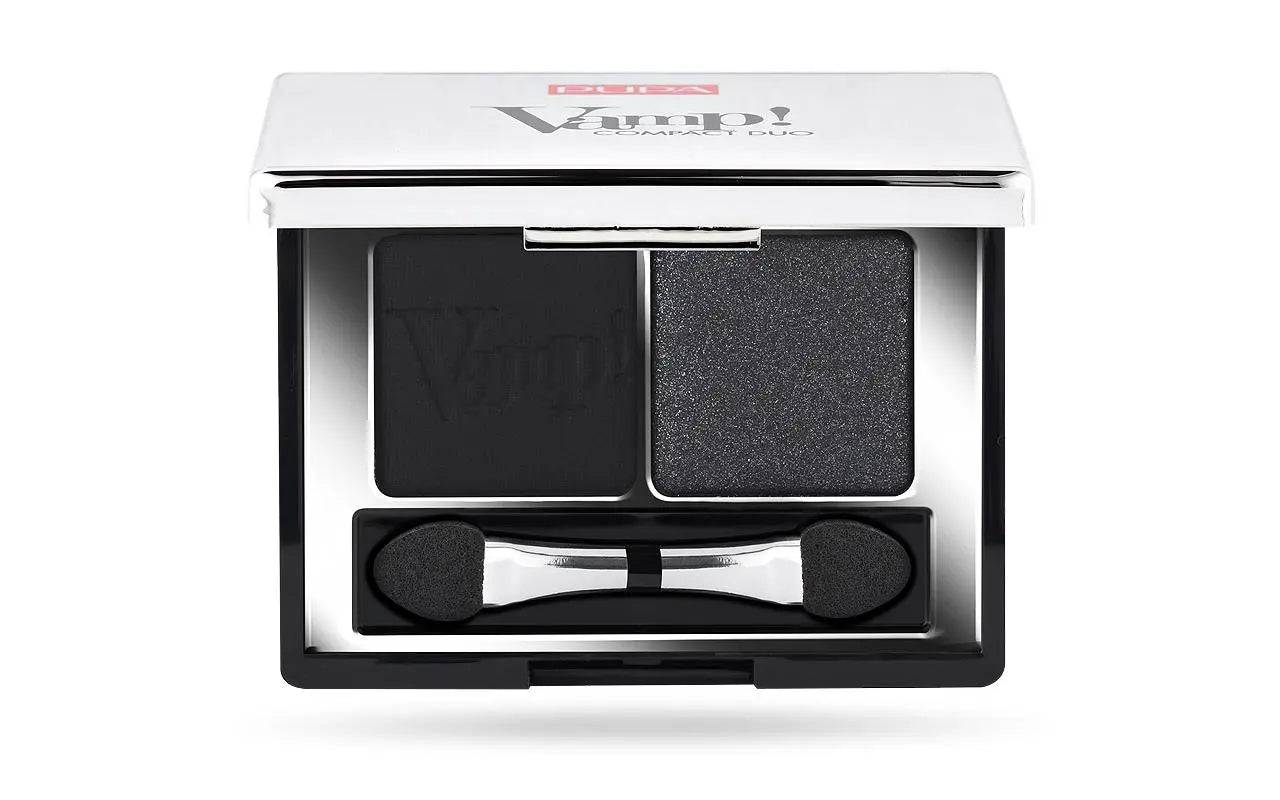 Pupa Milano - Vamp! Comp Duo Eyeshadow Duo Pure Colr Full Pay-Off - Dark Night - My Store