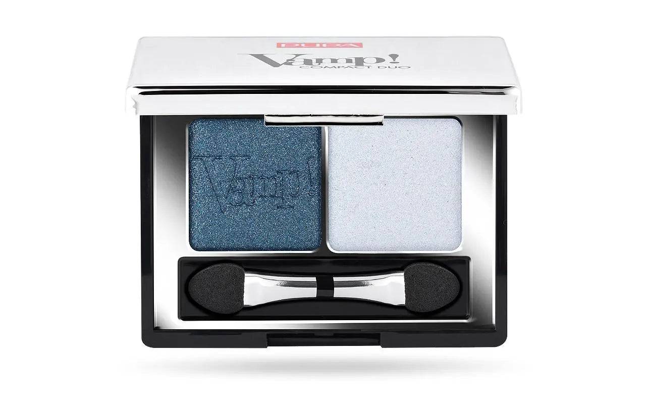 Pupa Milano - Vamp! Comp Duo Eyeshadow Duo Pure Colr Full Pay-Off - Magnetic Blue - My Store