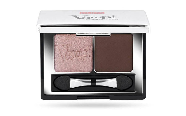 Pupa Milano - Vamp! Comp Duo Eyeshadow Duo Pure Colr Full Pay-Off - Pink Earth - My Store