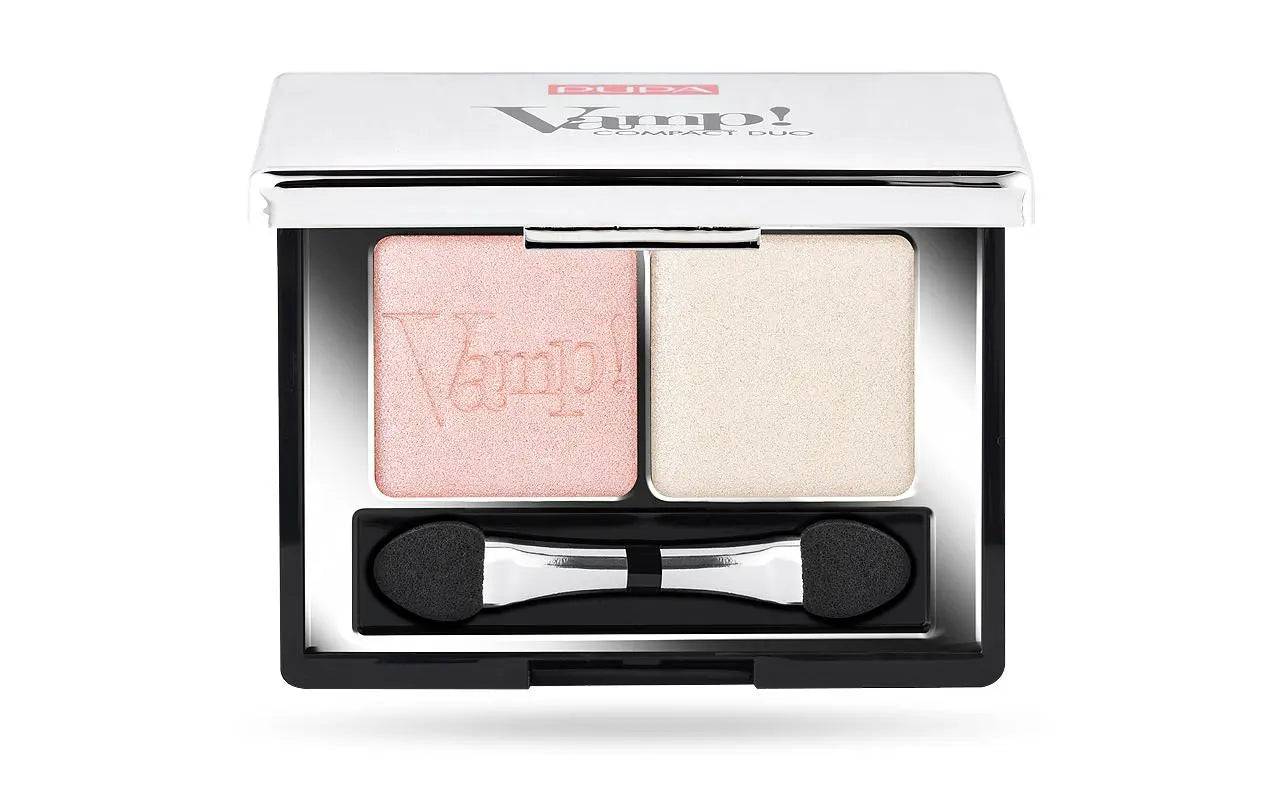 Pupa Milano - Vamp! Comp Duo Eyeshadow Duo Pure Colr Full Pay-Off - Rose Perlage - My Store