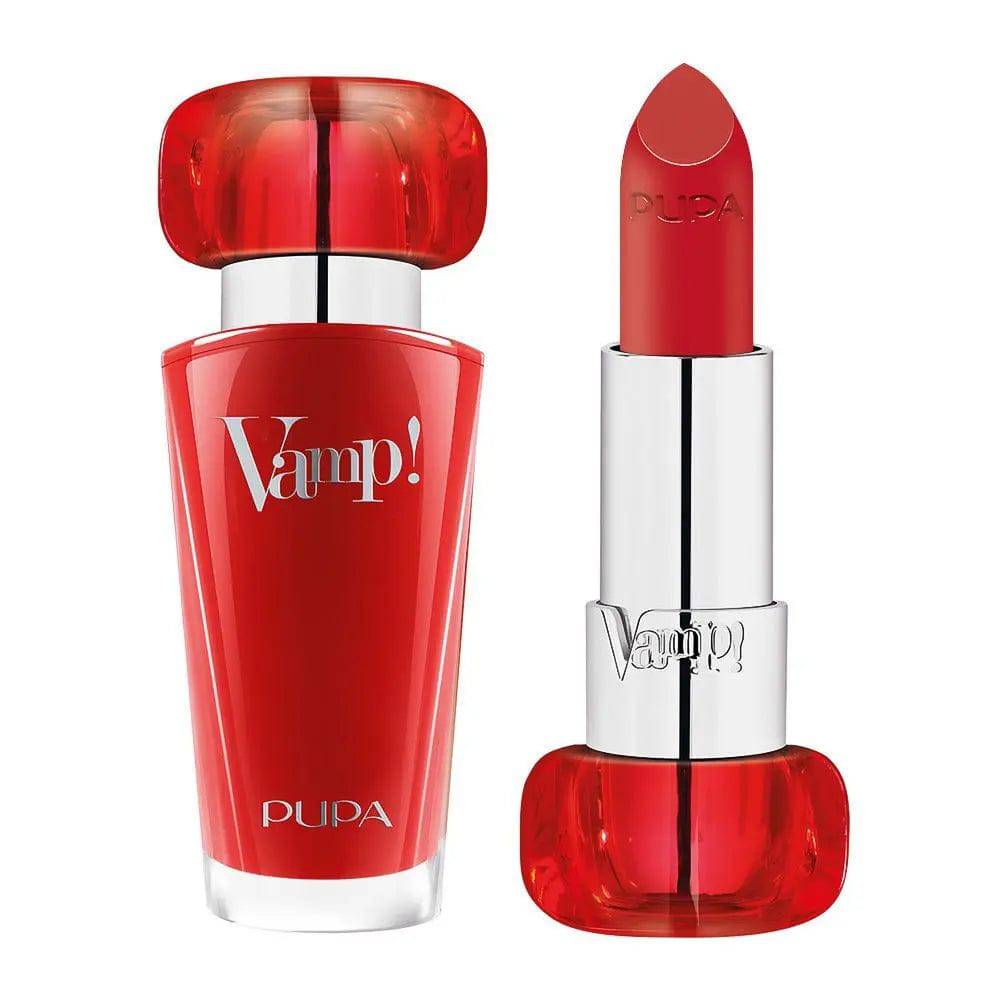 Pupa Milano - Vamp! Extreme Colour Lipstick With Plumping Treatment Iconic Red - My Store