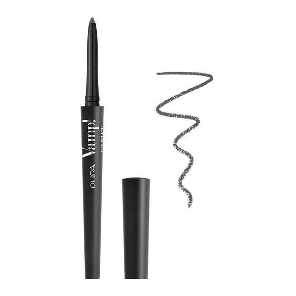 Pupa Milano - Vamp! Eye Pencil 2 In 1 Eyeliner And Kajal Waterproof Rockstar Grey - My Store