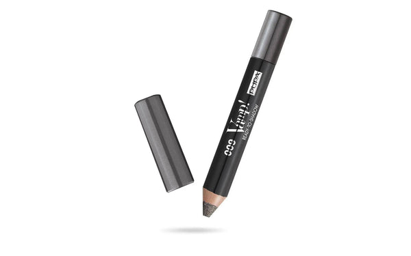 Pupa Milano - Vamp! Ready-To-Shadow Jumbo Eyeshadow Pencil Fast Application- Shiny Gray - My Store