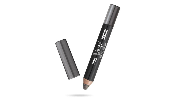 Pupa Milano - Vamp! Ready-To-Shadow Jumbo Eyeshadow Pencil Fast Application- Shiny Gray - My Store