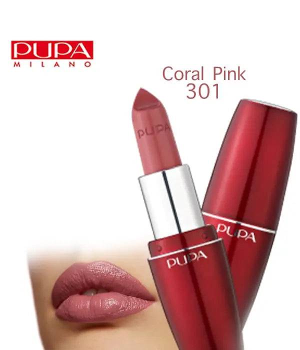 Pupa Milano - Vol Rapid Action Vol Enhancing Lipstick - Coral Pink - My Store