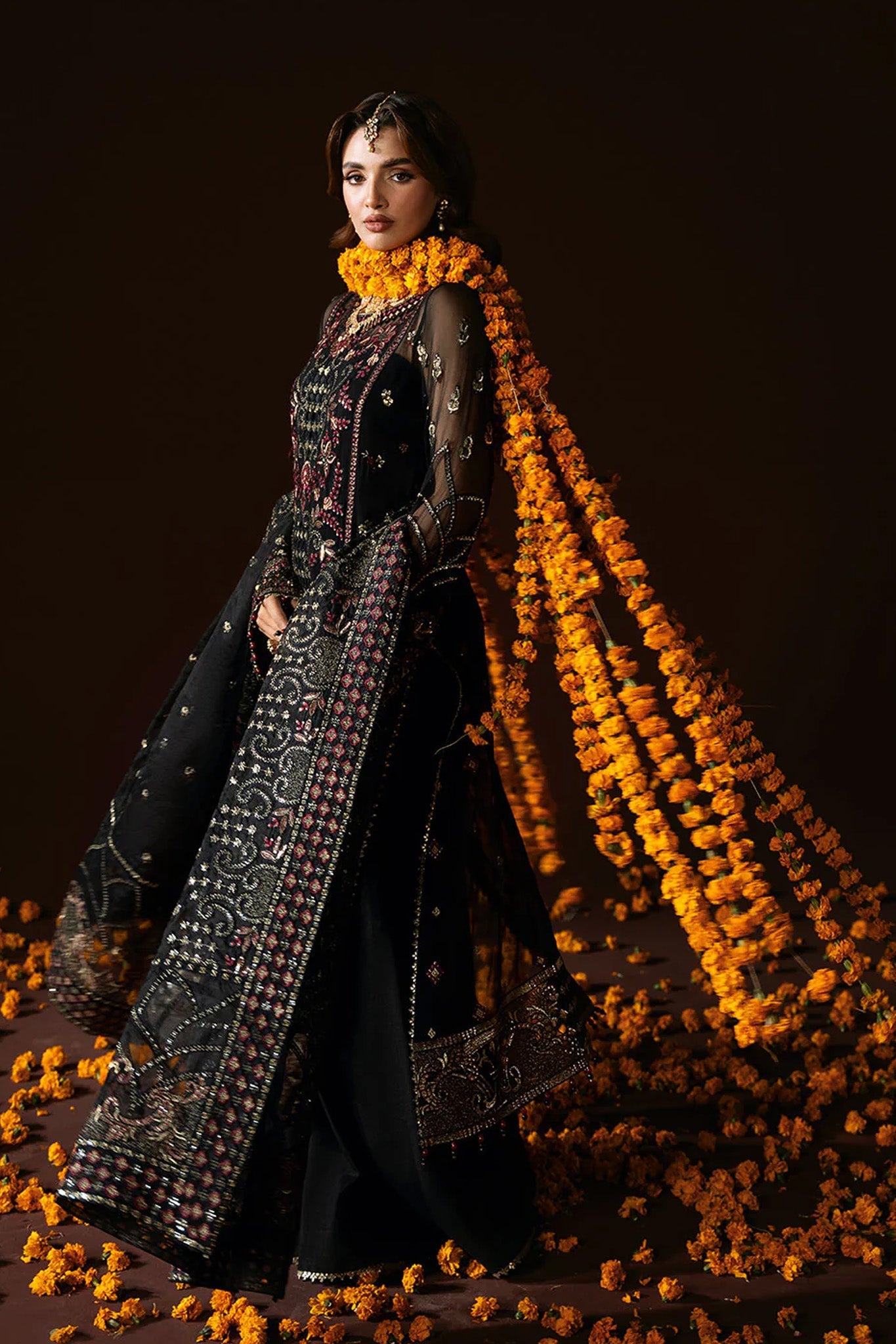 Dastak by Ramsha Unstitched 3 Piece Luxury Chiffon Vol-02 Collection'2025-Q-205