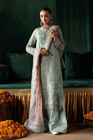 Dastak by Ramsha Unstitched 3 Piece Luxury Chiffon Vol-02 Collection'2025-Q-206