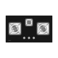 HAIER TEMPERED GLASS 3BURNER HOB Model HCC-Q57326 LPG