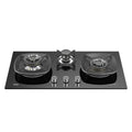 HAIER 3BURNER GLASS HOB Model HCC-Q88396 NG