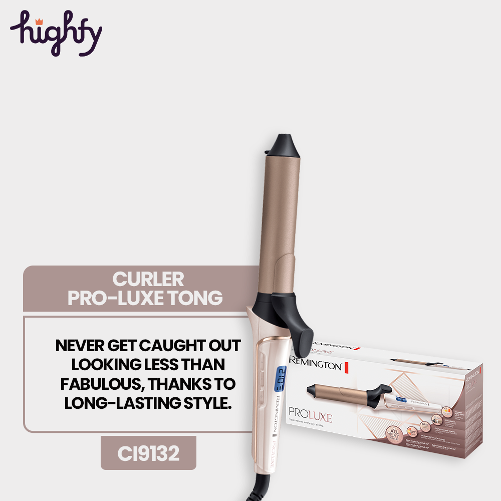 Remington Curler Pro-Luxe Tong - Ci9132