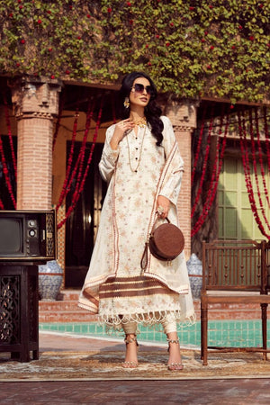 Vintage By LALA Textiles Embroidered Swiss Voile Unstitched 3 Piece (RINA)