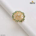 Zeesy Rhinestone Ring-8276