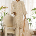 Majestic By HZ Stitched 3 Piece Festive Emb Silk Collection'2025-RTE-012