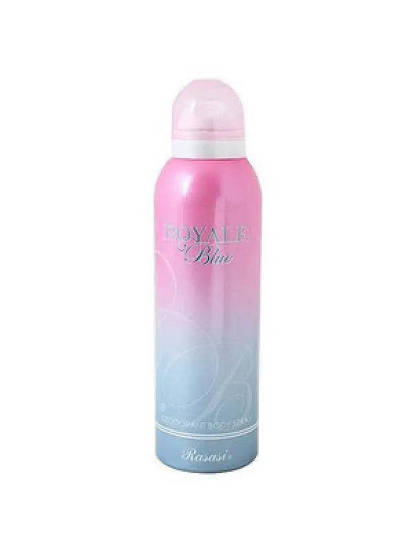 Rasasi Deodorant Body Spray For Women Royale Blue 200Ml - My Store