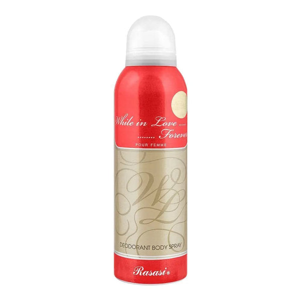 Rasasi While In Love Forever Body Spray 200Ml - My Store