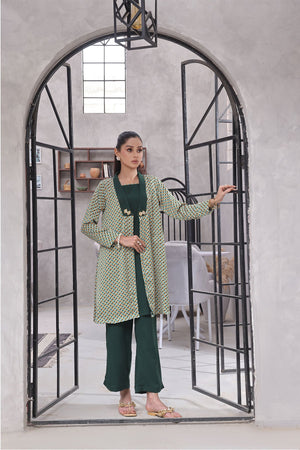 Ochre Clothing Printed Georgette Women's 2 Pc Suit