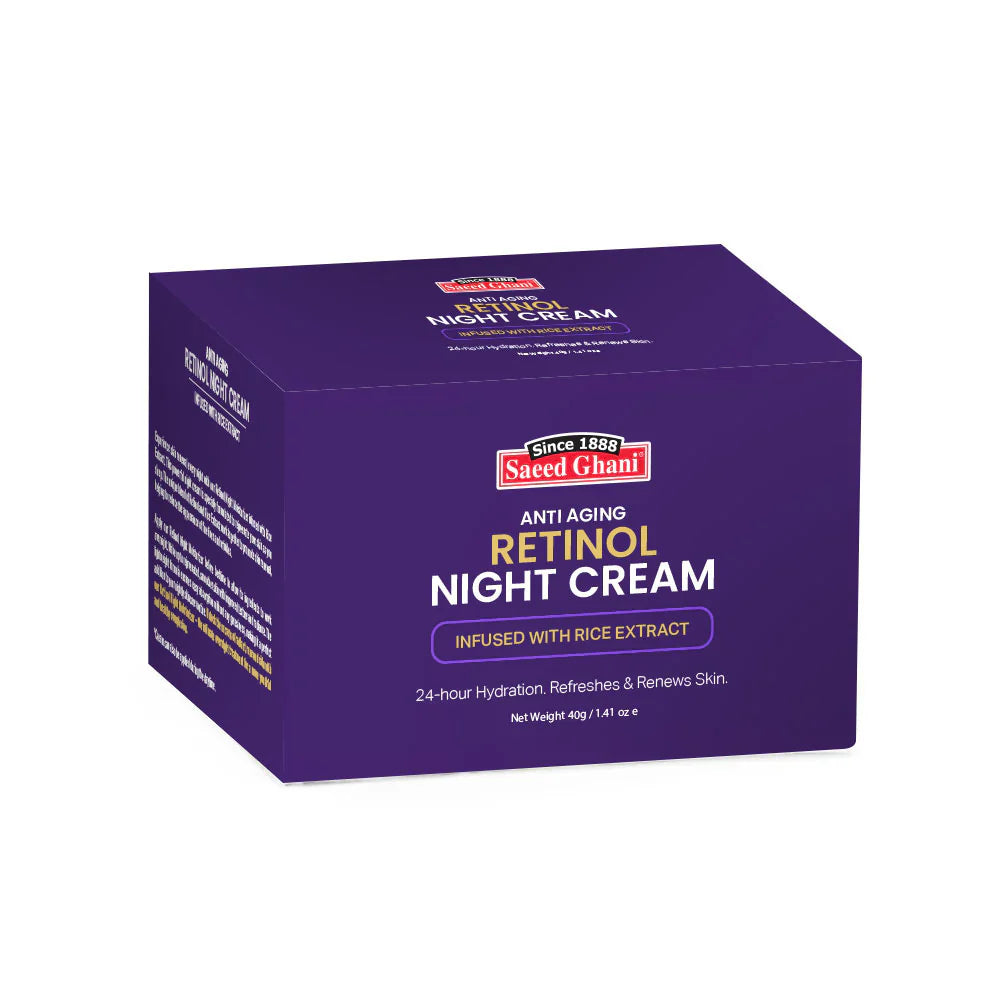 Saeed Ghani - Anti Aging Retinol Night Cream