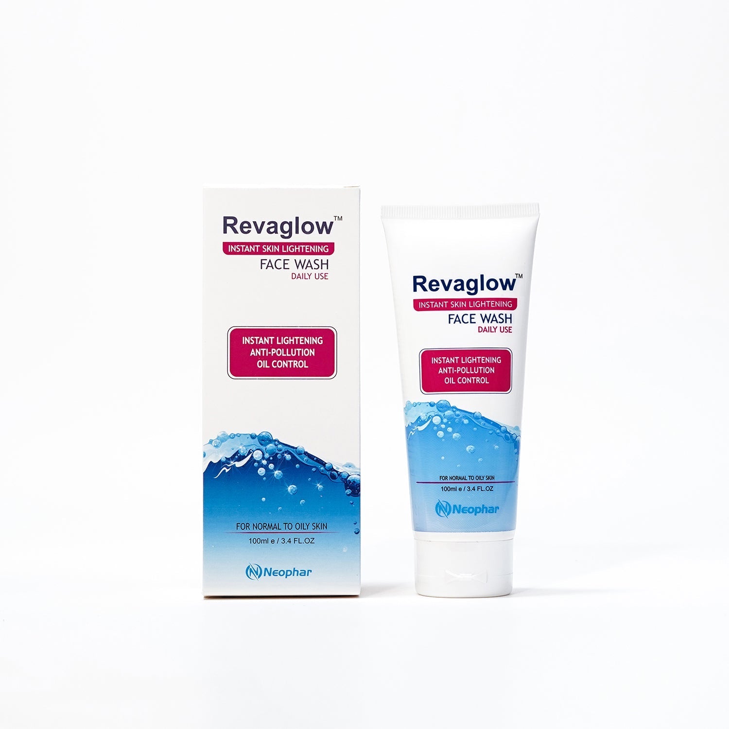 Neophar - Revaglow Instant Skin Lightening Face Wash