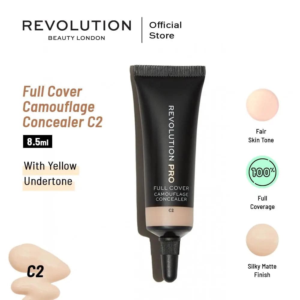 Revolution Pro Full Cover Camouflage Concealer - C2 8.5ml - My Store