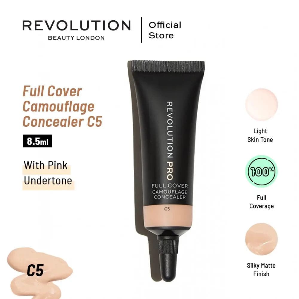 Revolution Pro Full Cover Camouflage Concealer - C5 8.5ml - My Store