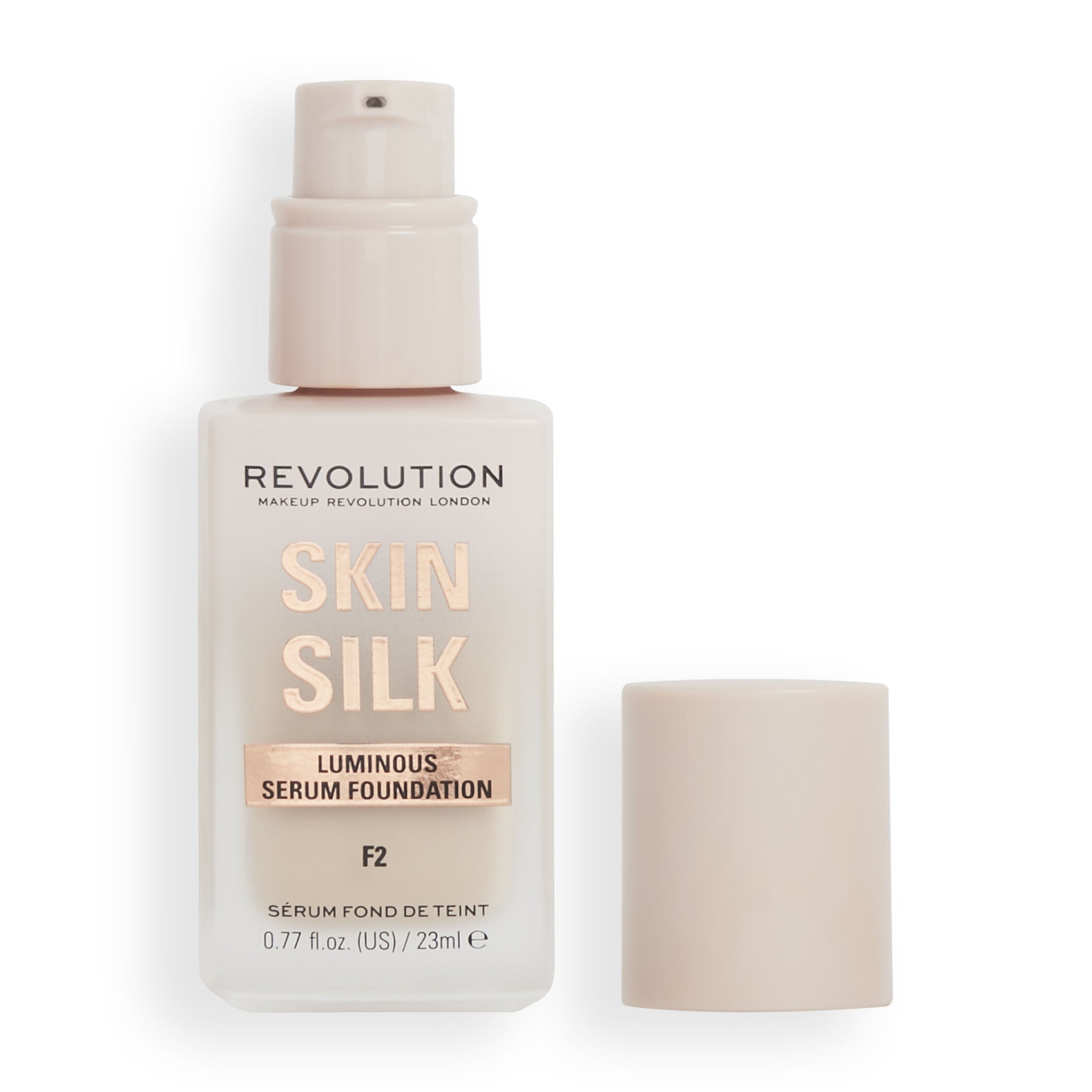 Makeup Revolution Skin Silk Serum Foundation F2 23ml