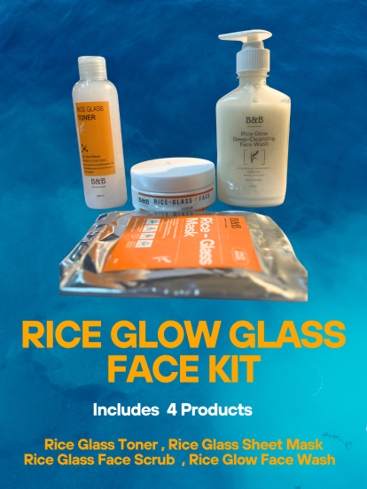 B&B Derma - Rice-Glow Glass Face Kit