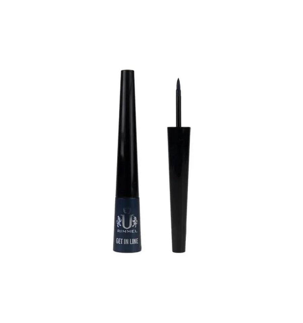 Rimmel Get In Line Eyeliner Liquido 400 Sapphire Blue 2.5 Ml - My Store