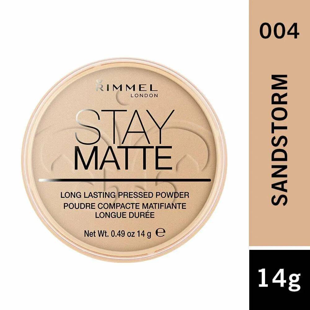 Rimmel London Stay Matte Powder X2 Duo Pack - 04 Sandstorm - My Store