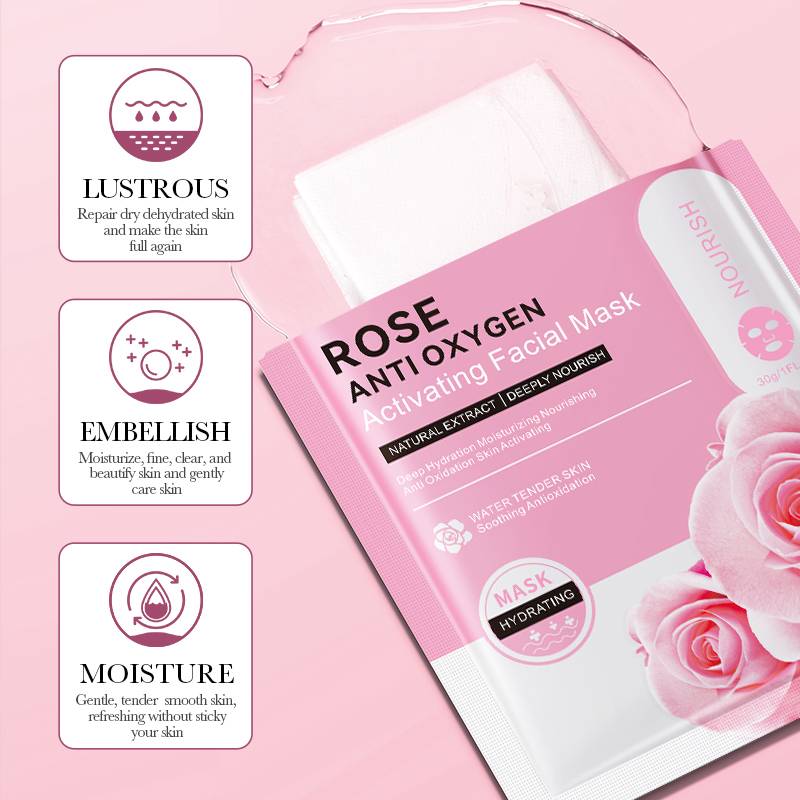 Bioaqua - Rose Anti Oxygen Activating Facial Mask 30G