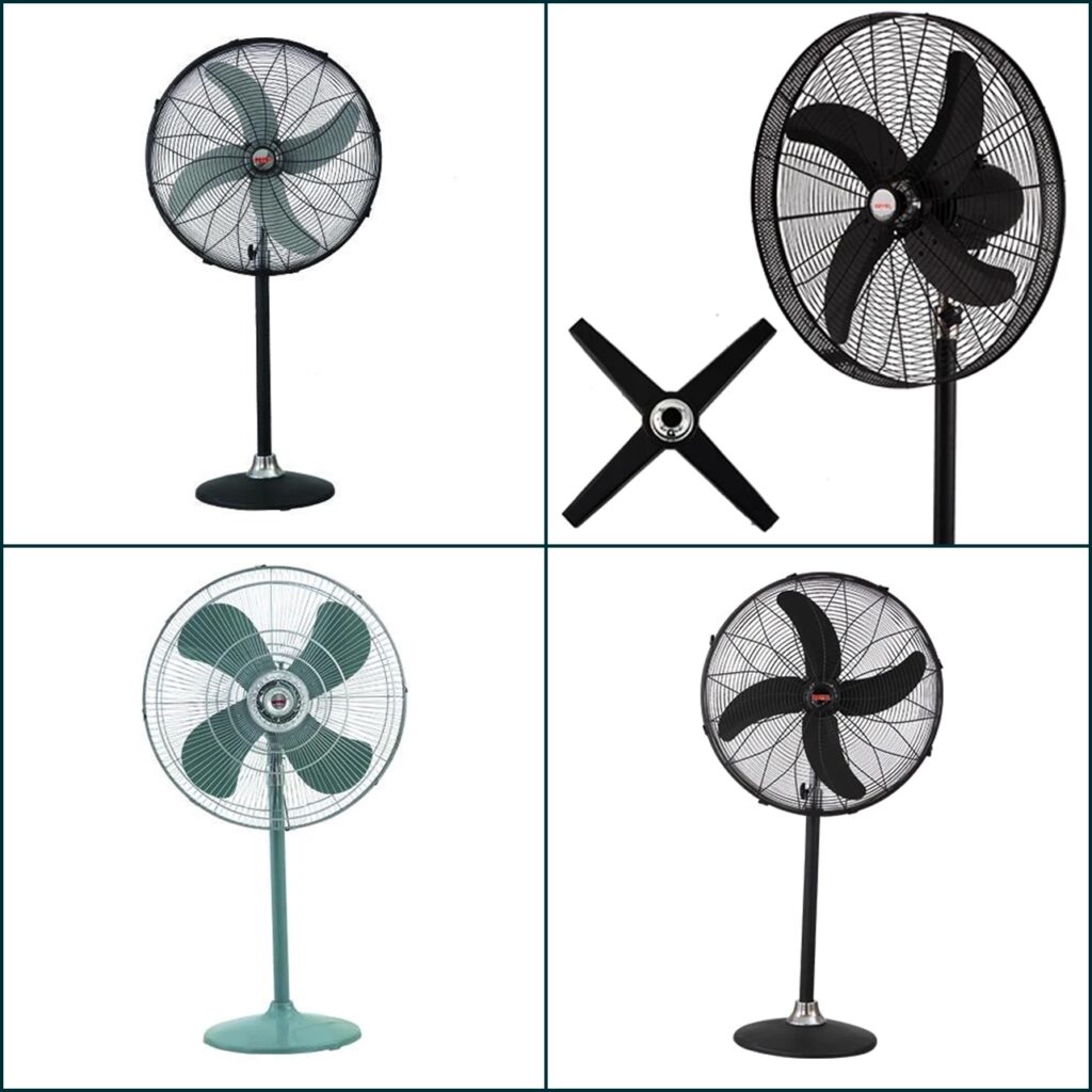 Royal - Deluxe Pedestal Fans - 24"/Copper - My Store