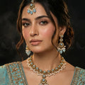 Zeesy Royal Guldasta Beads Necklace Set
