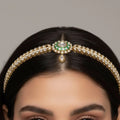 Zeesy Royal Perpetual Gemstone Sheesh Patti