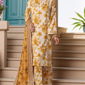 Rozaana by Hz Stitched 3 Piece Cambric Collection'2025-CAP-3P-805