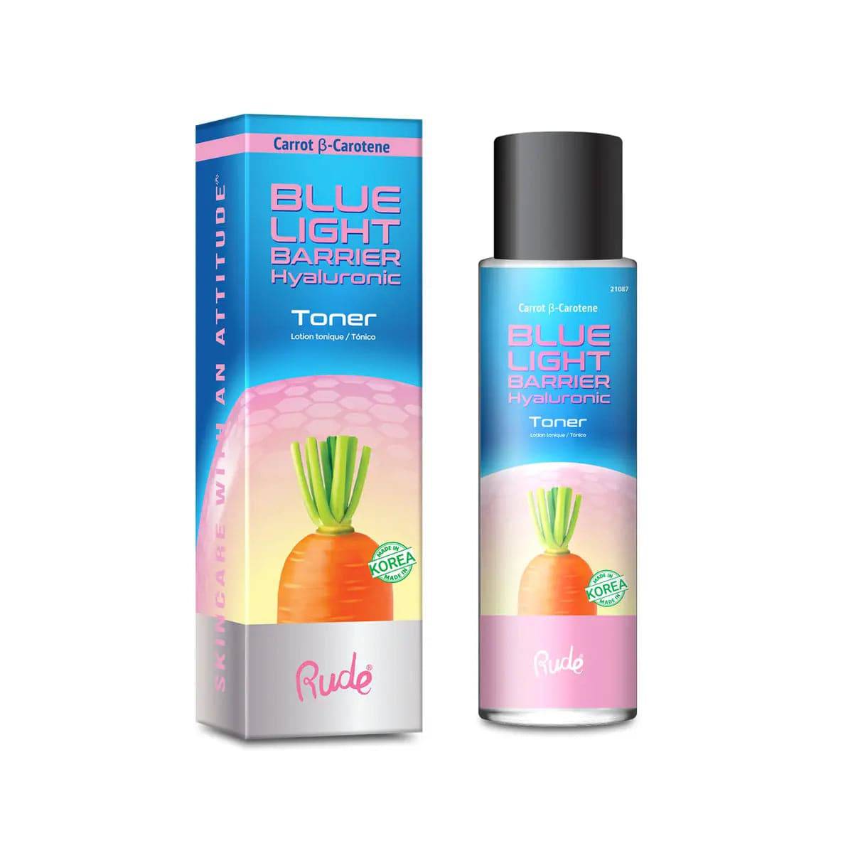 Rude Cosmetics - Blue Light Barrier Hyaluronic Toner - My Store
